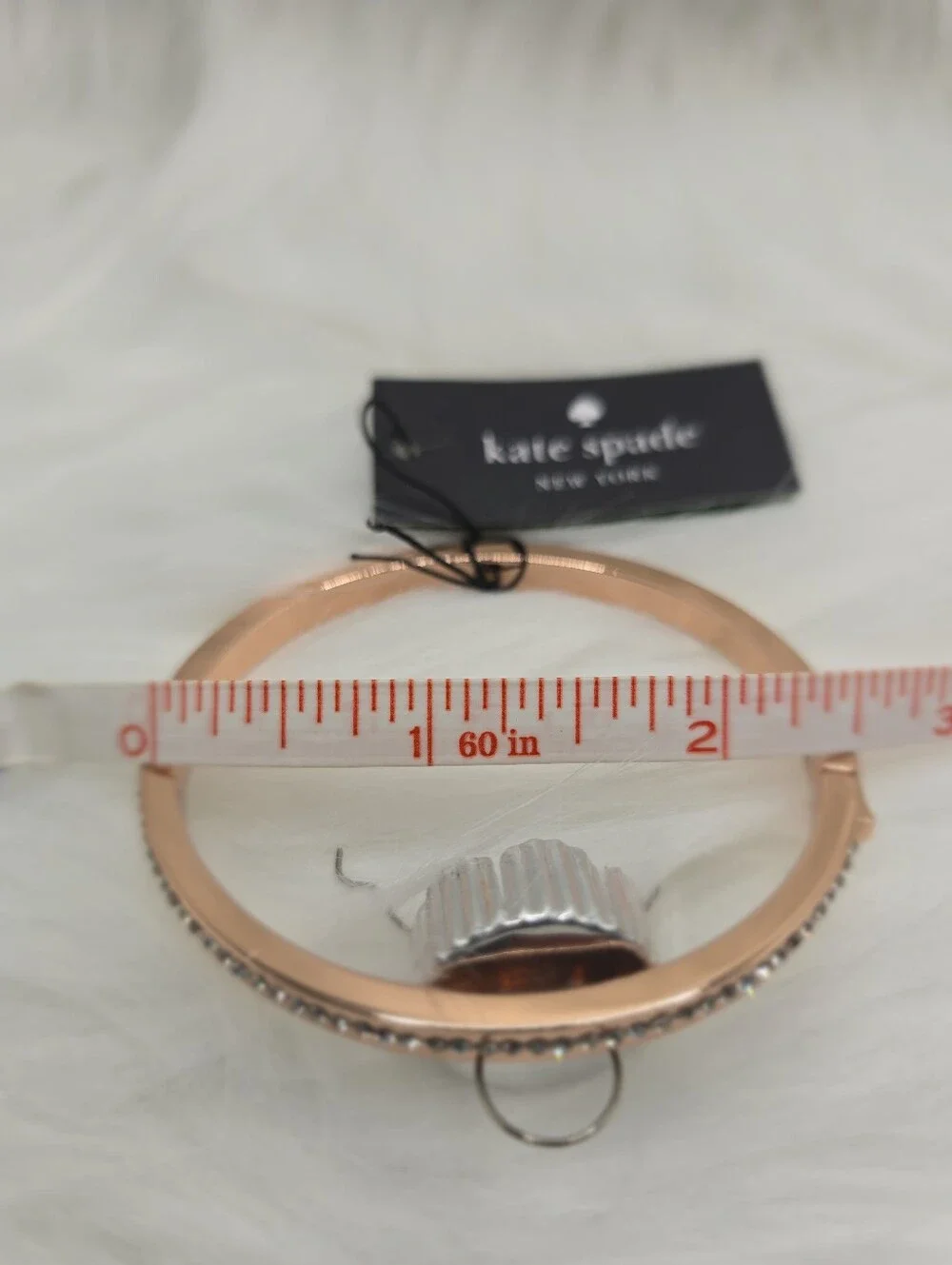Kate Spade Rose Gold Crystal Bracelet